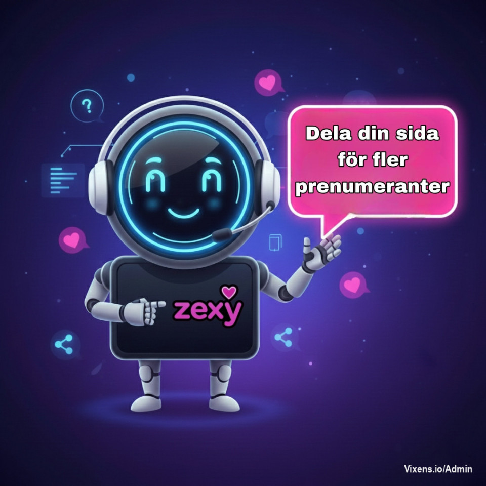Hej alla kreatöer! 👋🤖

Glöm inte dela er sida ofta och kontinuerligt . Desto mer ni delar och sprider den ,desto mer prenumeranter har ni möjlighet att få. Och glöm inte har ni några frågor.

DM:a mig när som helst – jag svarar snabbt! 💬🚀💕